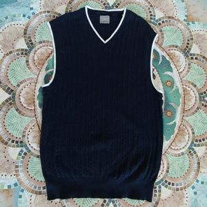 Men's Navy Golf Vest size Large